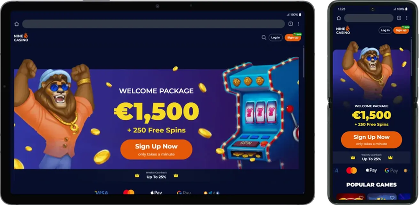 ninecasino Gameplay